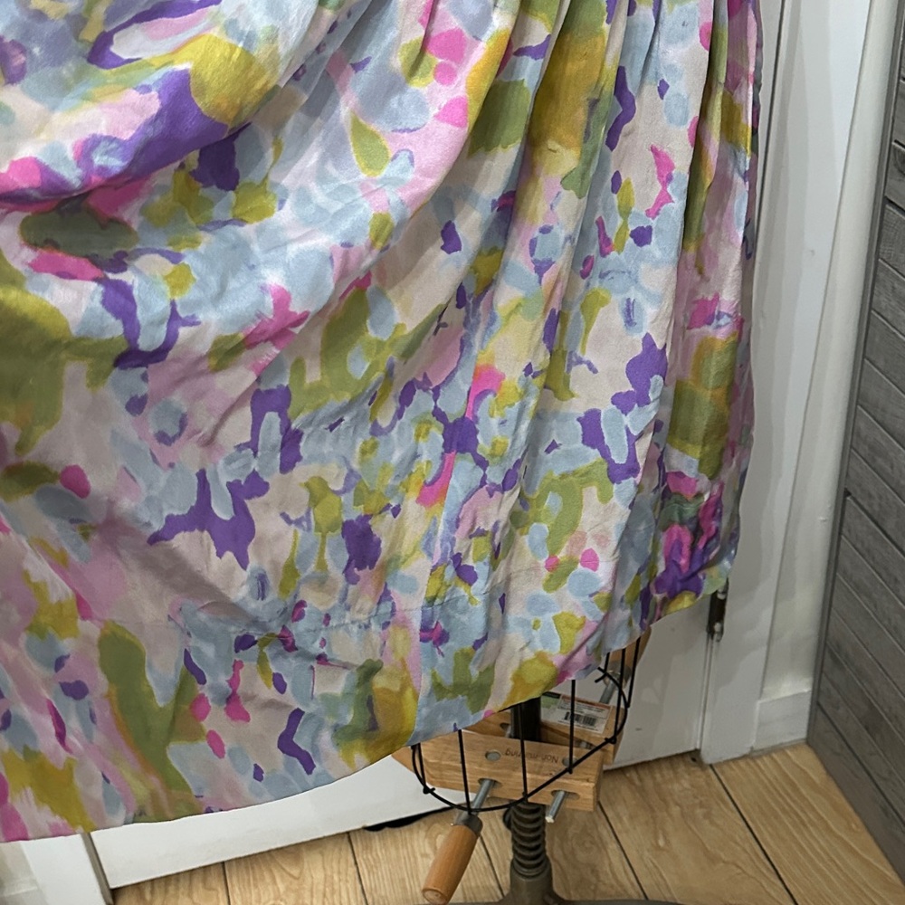 Twenty8Twelve Pastel Floral Dress in Silk - Picture 3 of 13